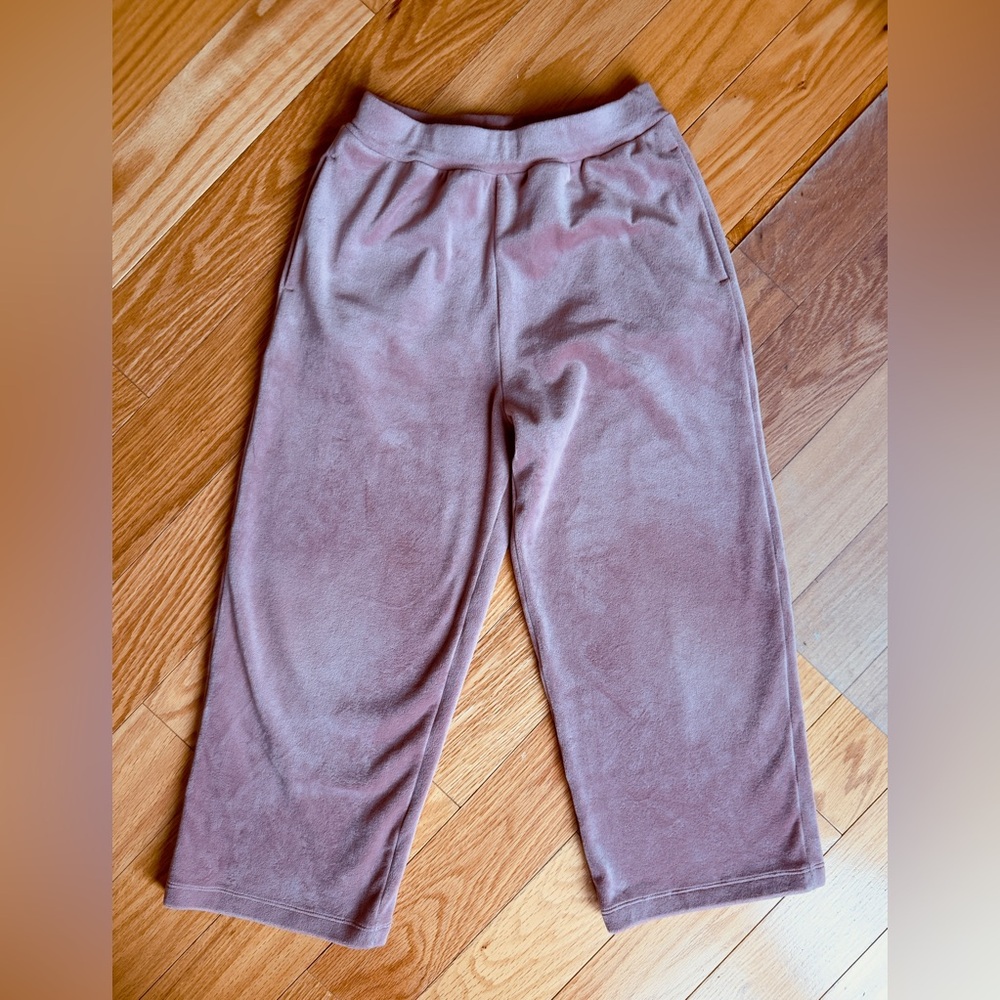 Uniqlo Comfy Kids Fleece Pants size 7-8